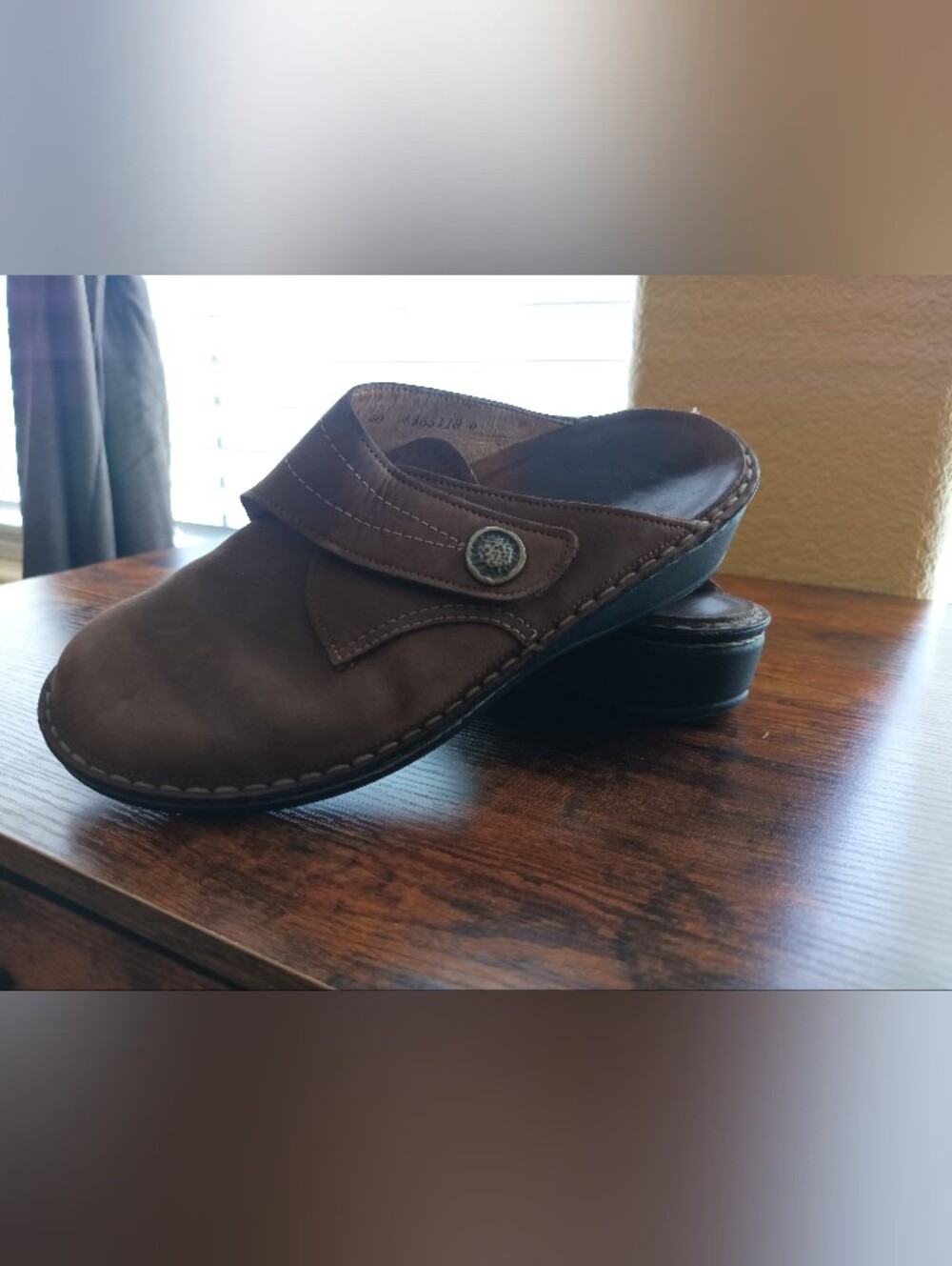 Finn Comfort SanteFe Mule Clog 40/9.5